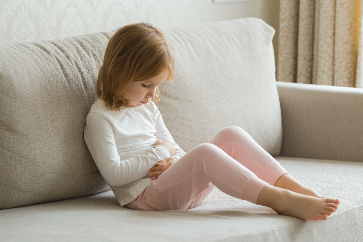 tummy ache girl